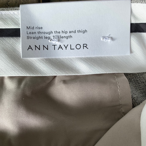 NWT - Ann Taylor Straight Fit Marled 31” Pants 12 - Picture 11 of 16